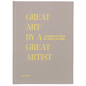 Frame book - Great Art, Beige