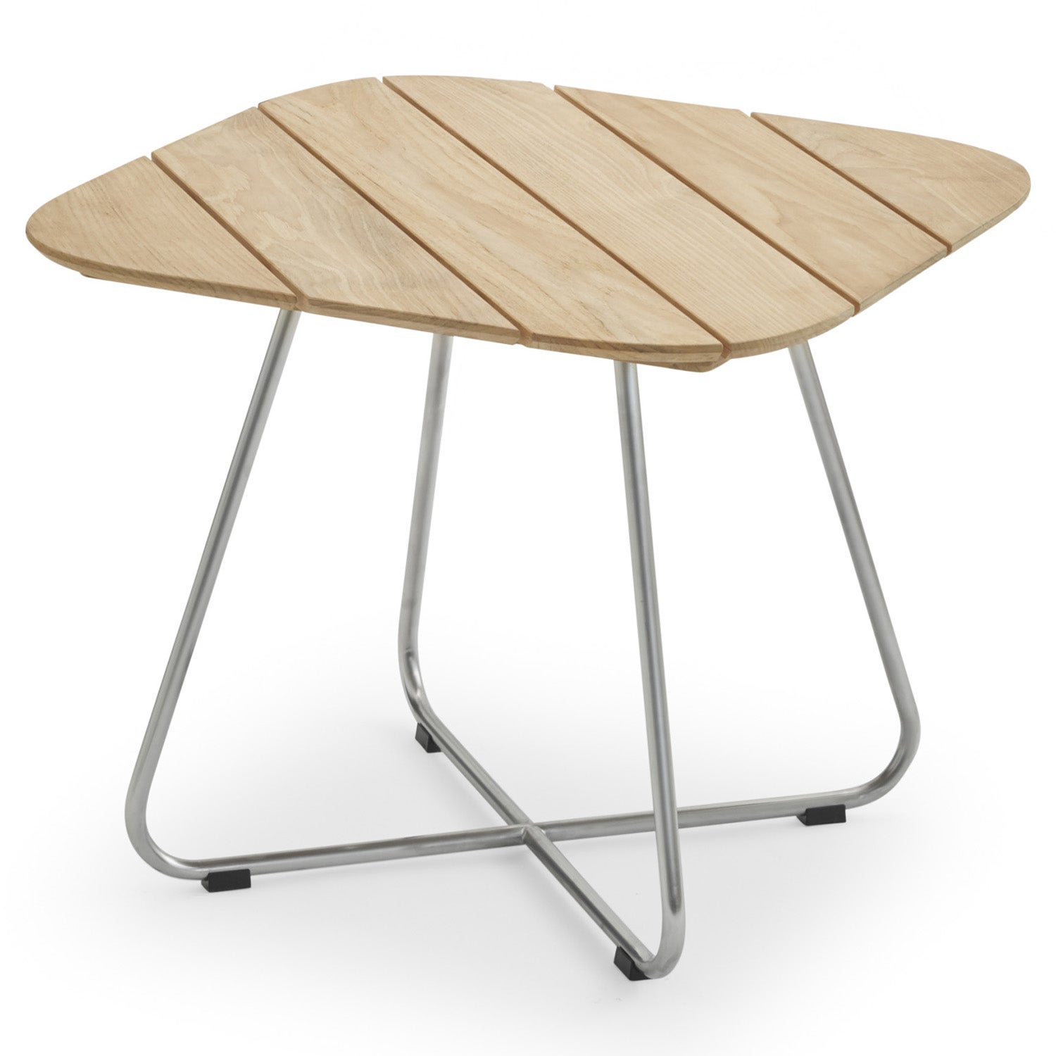 Lilium soffbord 60x60 cm teak