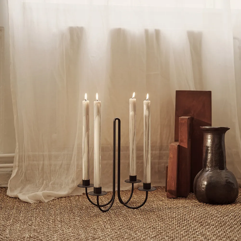 Ljusstake Sway Black