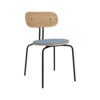 Curious Matstol Ek/Svart Metall Bright Skies