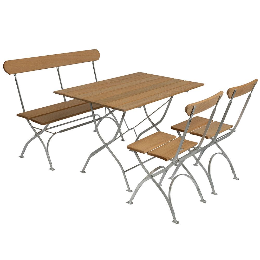 Bryggerigrupp Bord, Soffa & 2 Stolar Ek