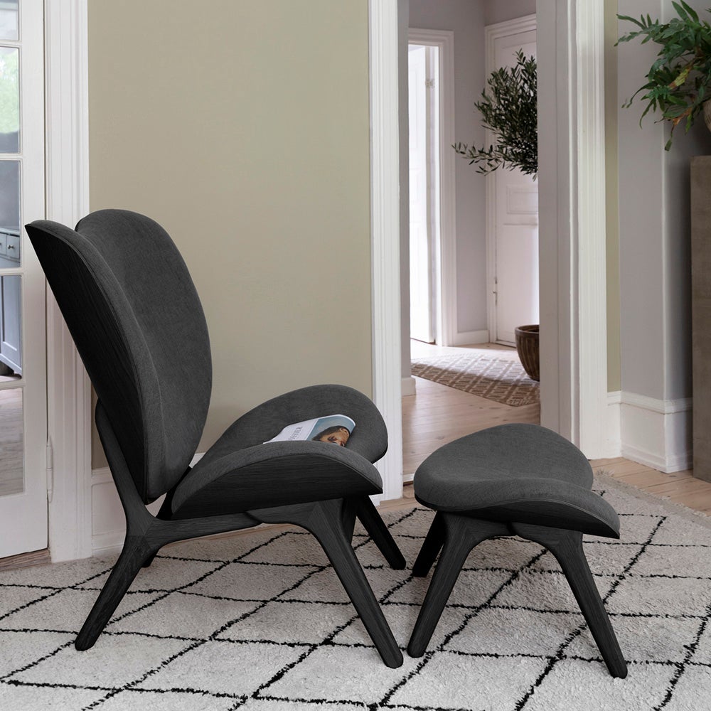 A Conversation Piece Loungestol Black Oak/Shadow