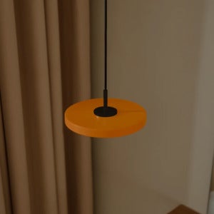 Asteria Micro Taklampa Ø15 cm Nuance Orange/svart