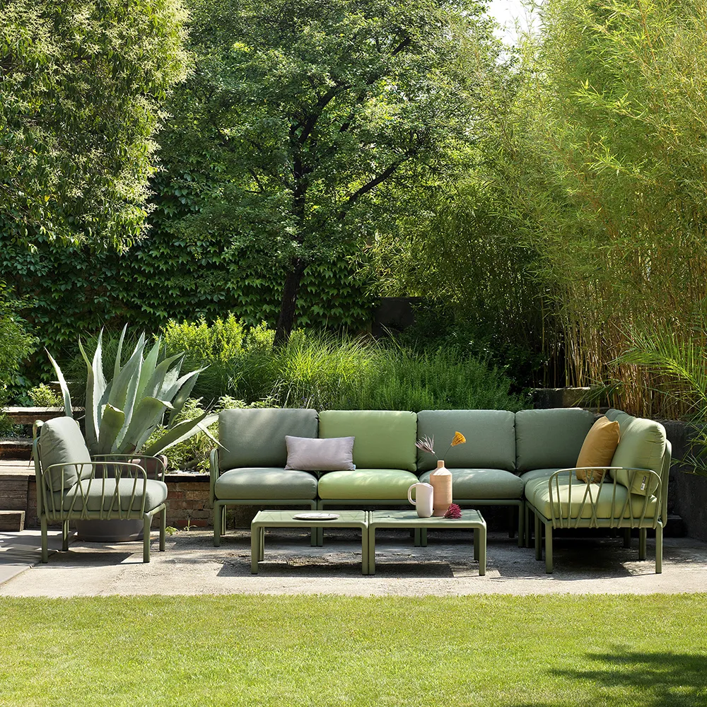 Komodo 5 hörnsoffa Agave - Tech Panama