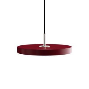 Asteria Plus Taklampa Mini Ø31 cm Ruby Red/Steel