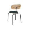 Curious Matstol Ek/Svart Metall Calm Seas