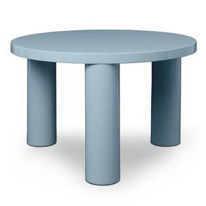 Post Soffbord Ø65 cm - Ice Blue