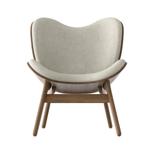 A Conversation Piece Loungestol Dark Oak/White Sands