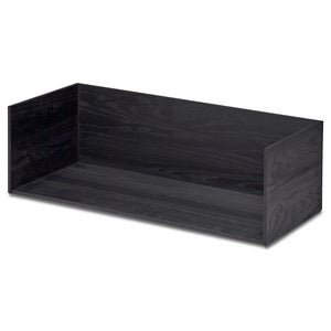 Vivlio Shelf Large Black Oak 