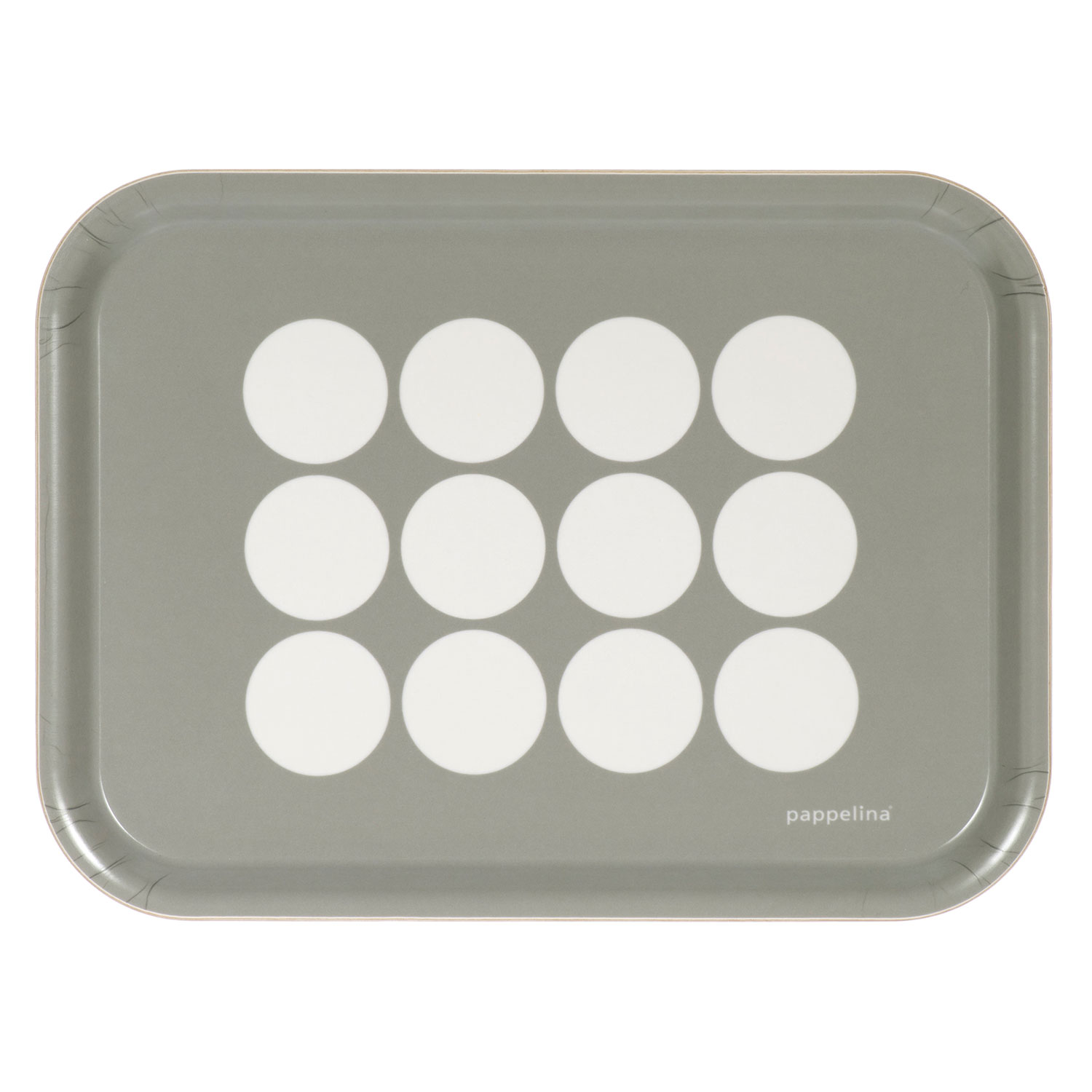 Pappelina Tray fia 20×27 cm small warm grey