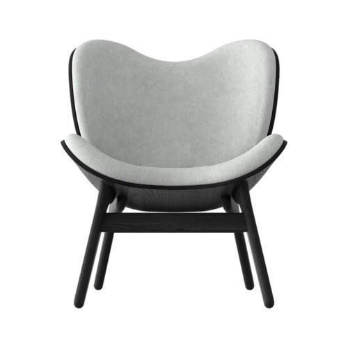 A Conversation Piece Loungestol Black Oak/Sterling