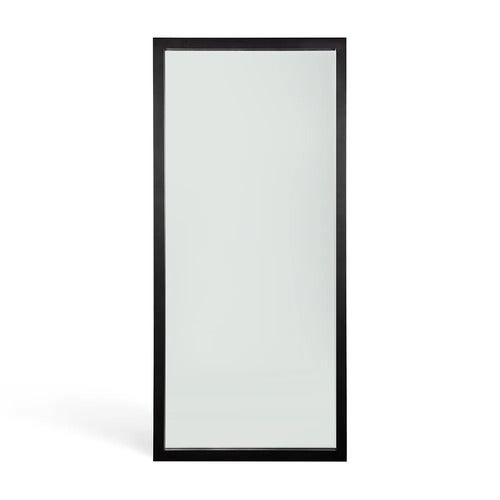 Light Frame golvspegel  svartlackad ek
