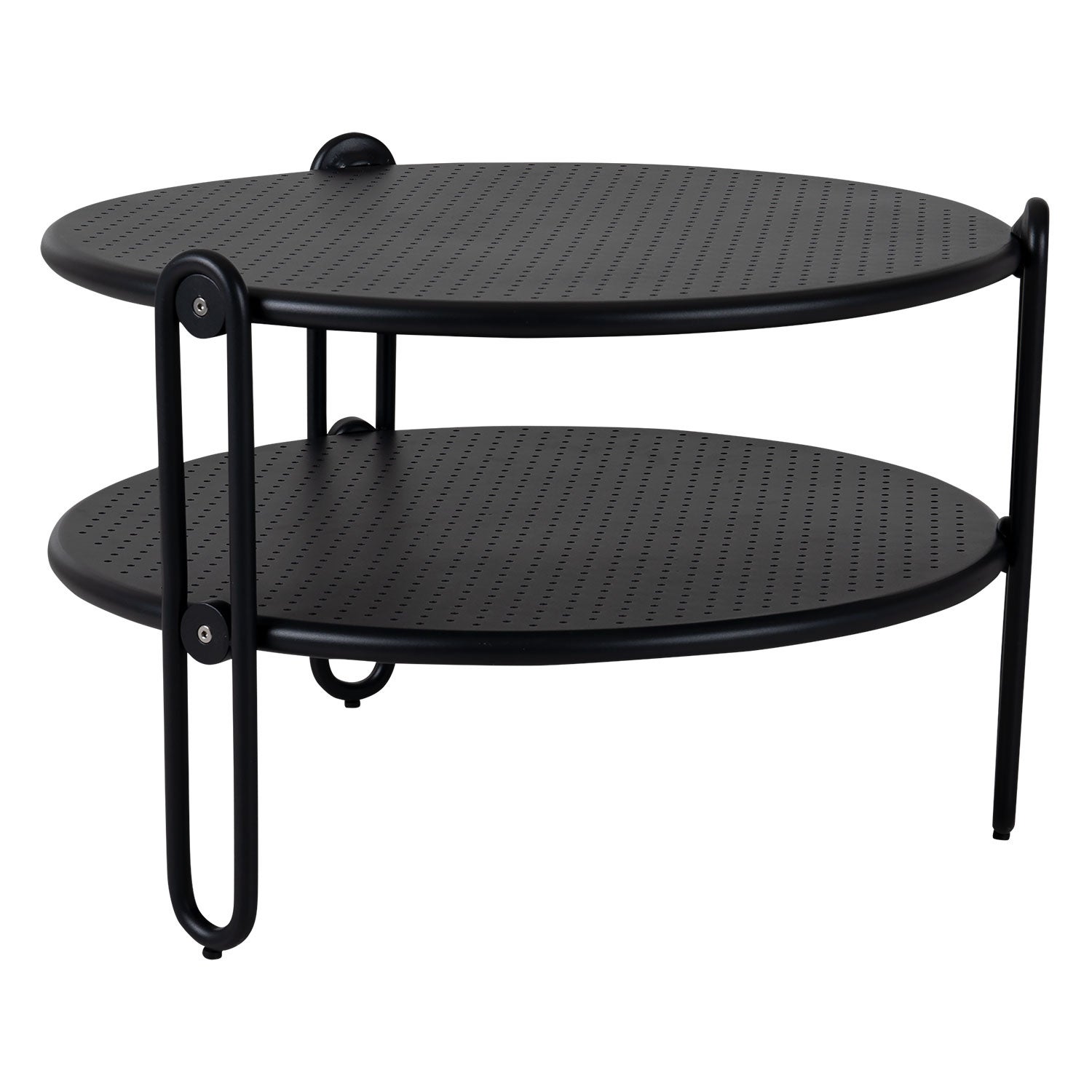 Blixt soffbord 65  cm svart 