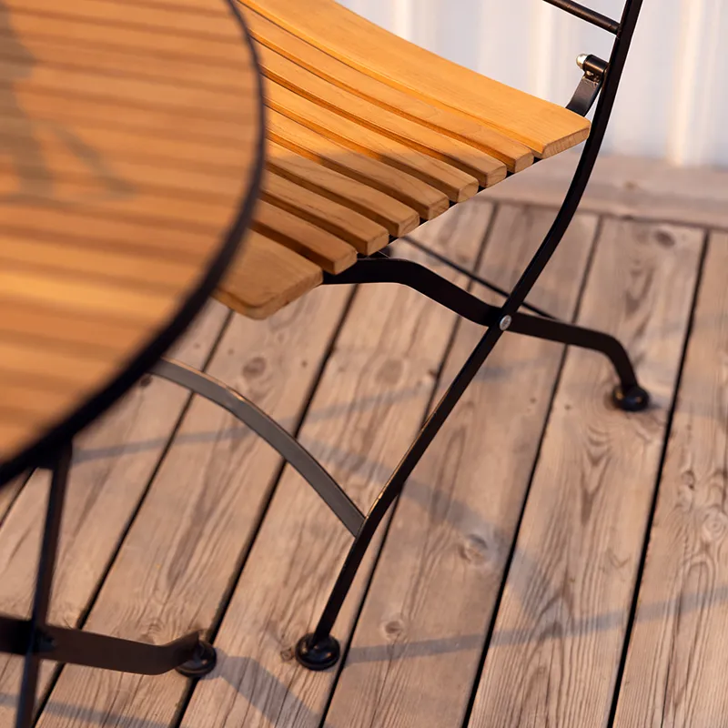 Brewer stol    Svart / Teak