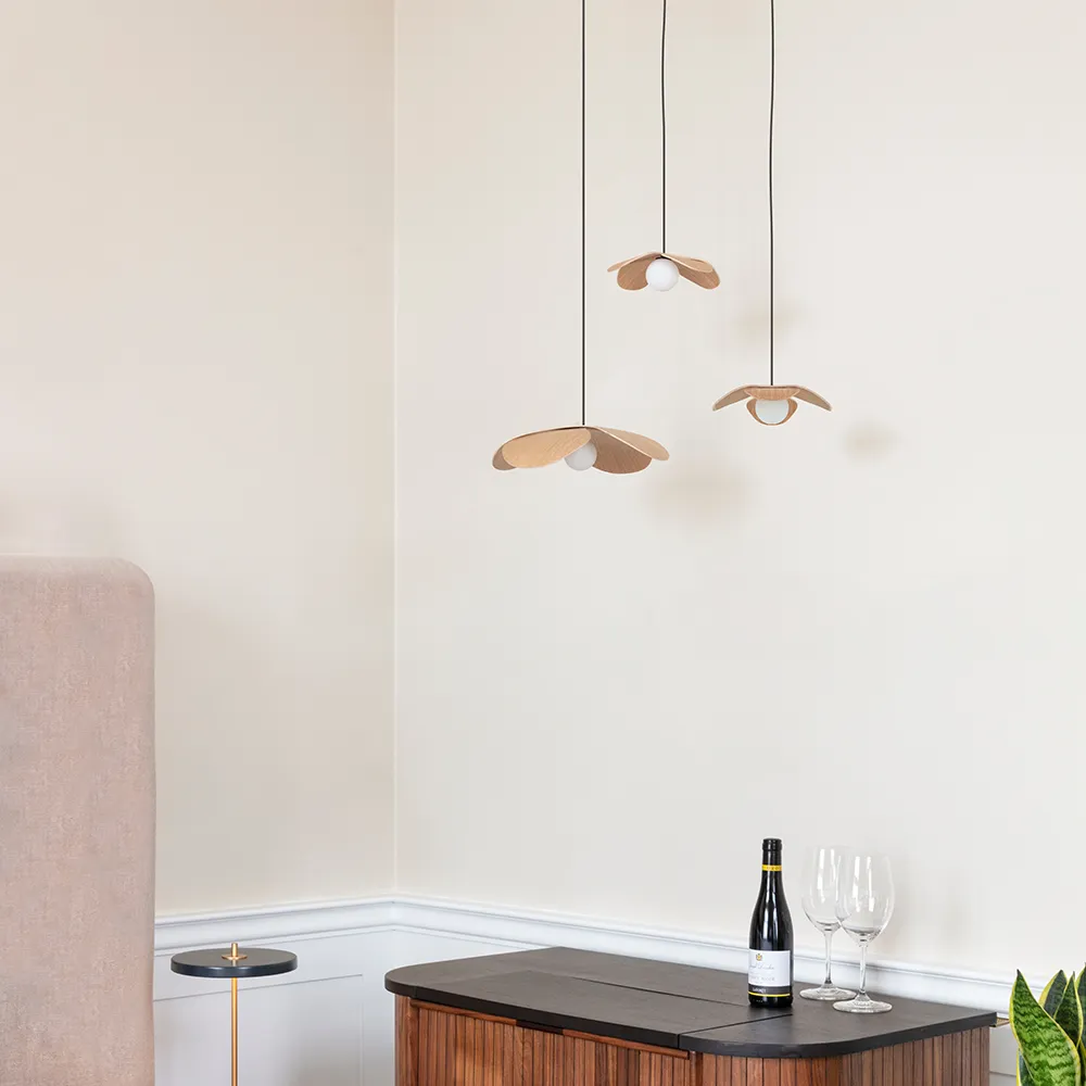 Lampskärm Forget Me Not Large i ek