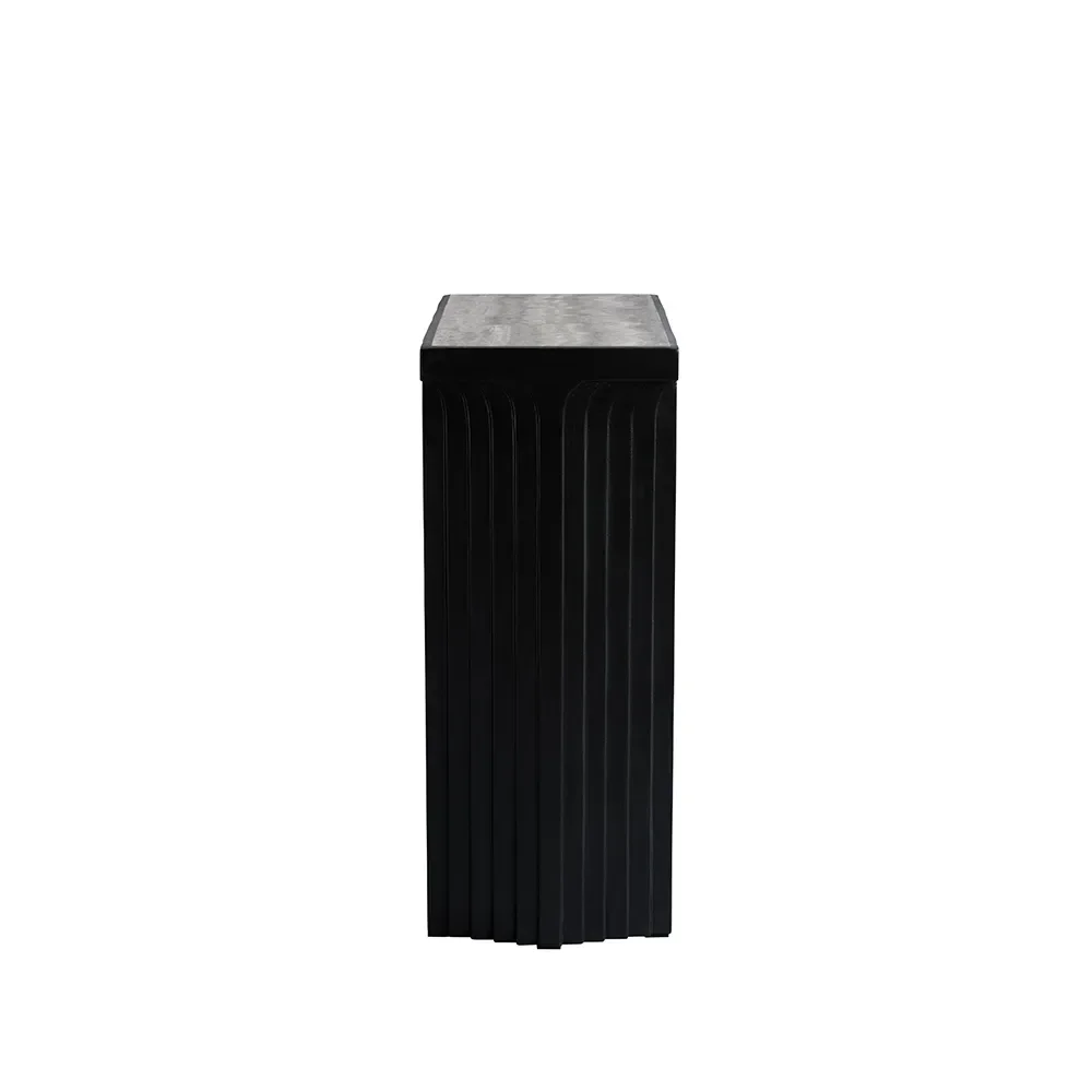 Arc Konsolbord - Silver Travertine