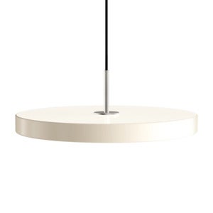 Asteria Pendellampa Medium Ø43 cm Pearl White