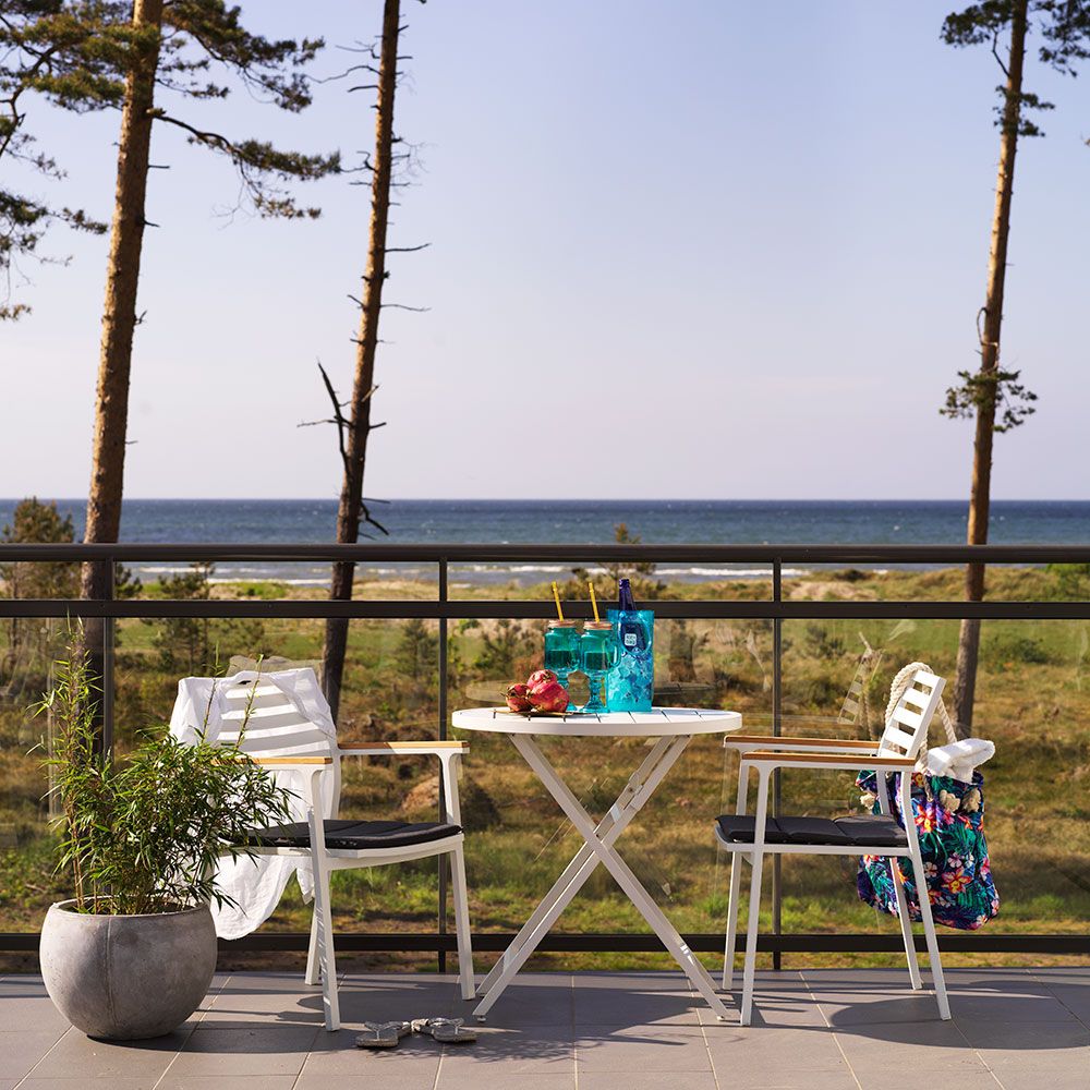 Wilkie fällbord 72x72  cm svart 