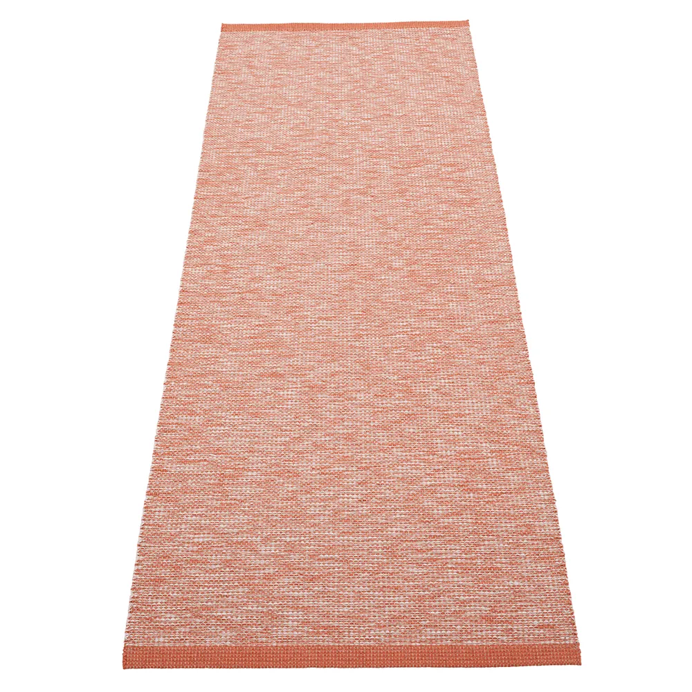 Pappelina Sam matta 70 x 225 cm Brick/Pale Rose