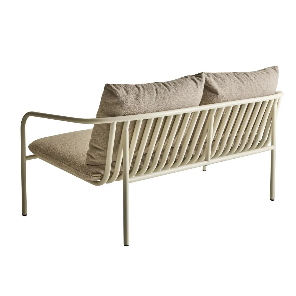 Bendt Soffa Teddy Beige/Pearl White