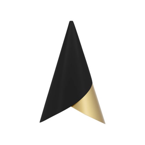 Cornet Lampskärm Black/Brass
