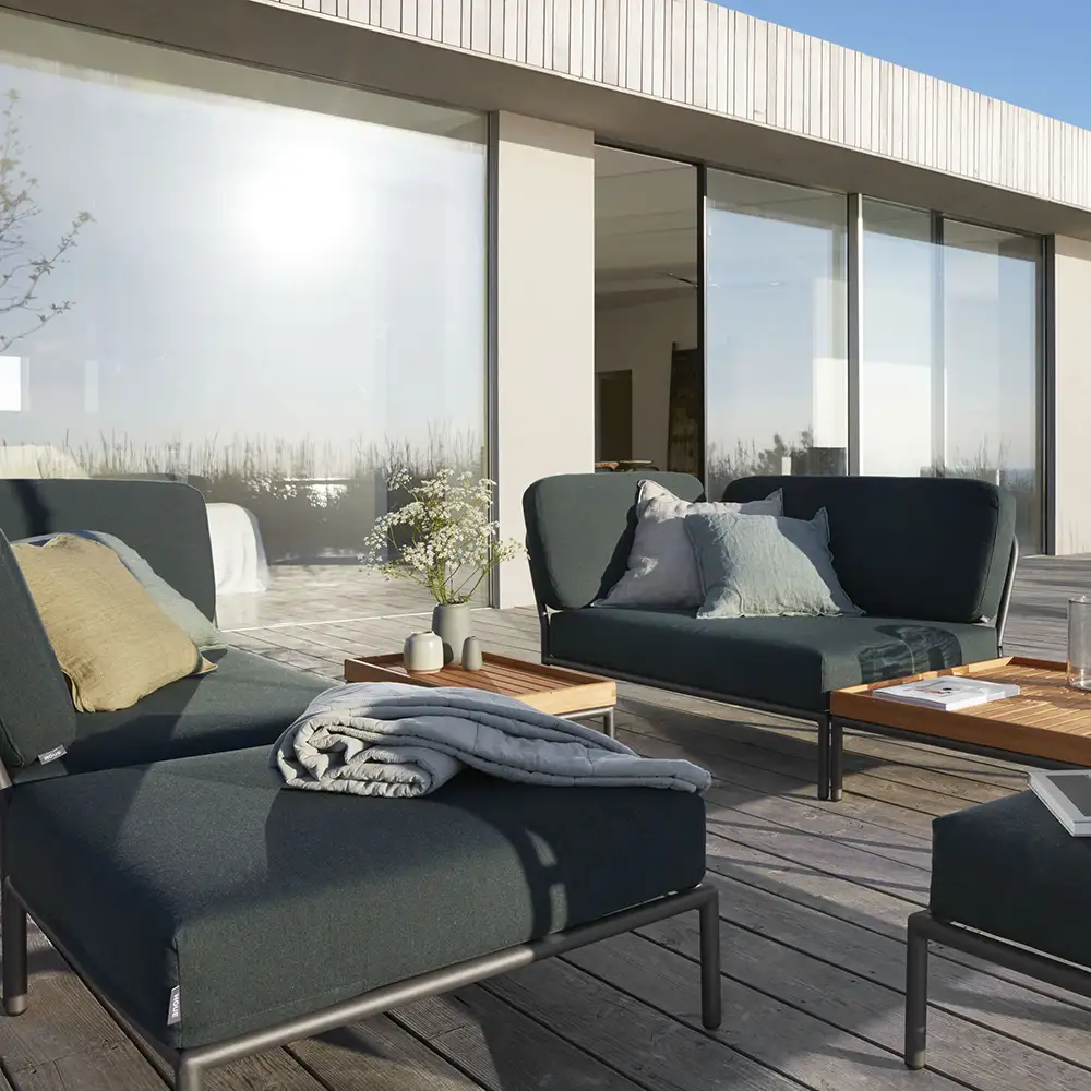 Level avslutsdel vänster mörkgrön