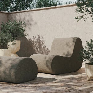 Rouli Puff Pure Bouclé Sand