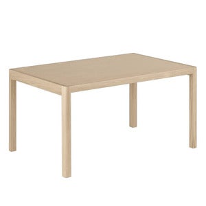 Workshop Table 92x140 cm - Oak Veneer Oak