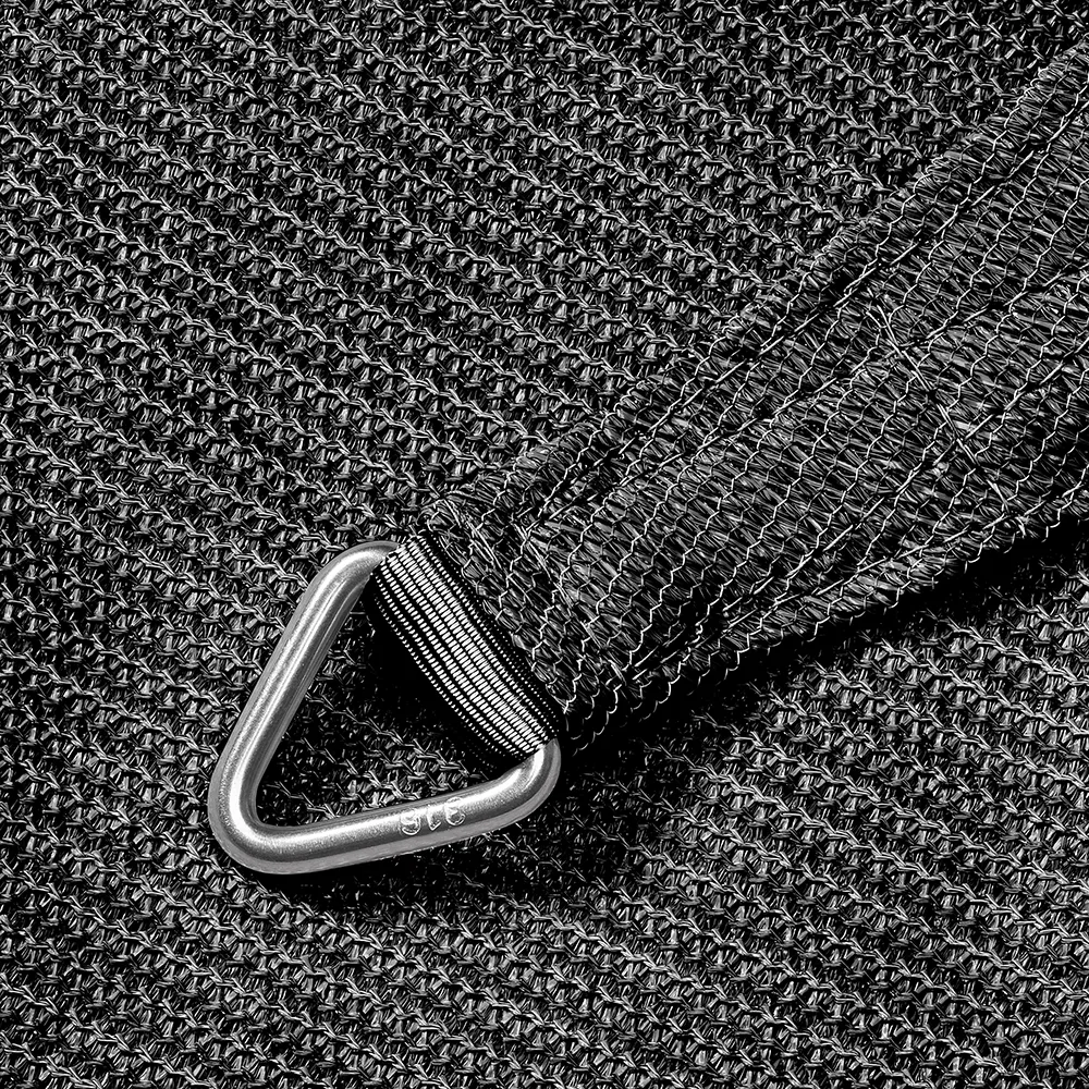 Coolfit solsegel rektangulärt 300x400cm grå 