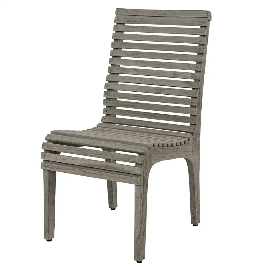 Matstol Portello teak charcoal
