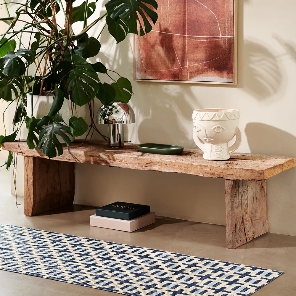 Tom matta Ocean Blue/Cream/Blue Fog 70 x 120 cm