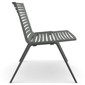 Zebra fåtölj Metallic Grey 