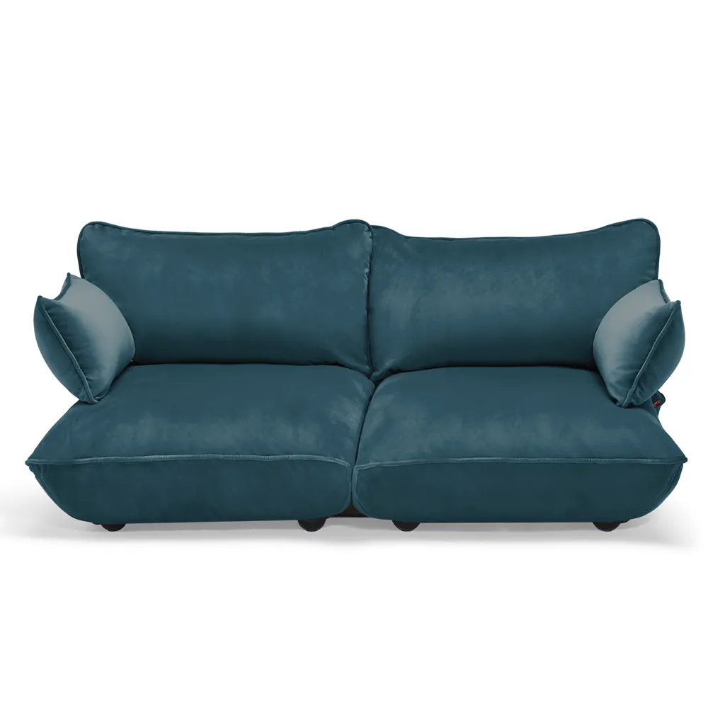 Fatboy Sumo 2-sits soffa Velvet Recycled Petrol