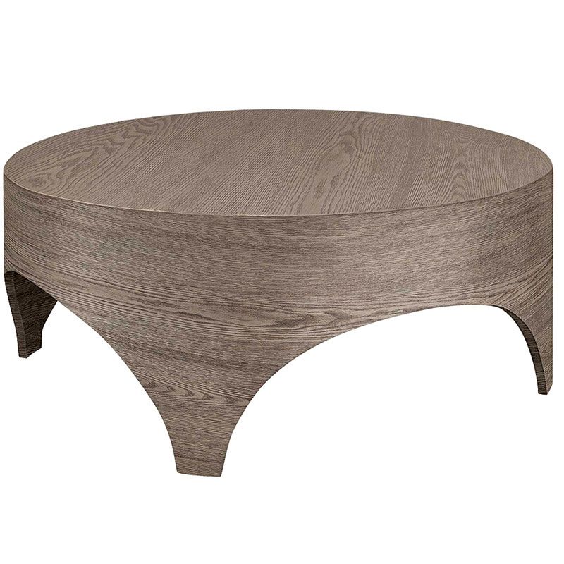 Owen Soffbord Ø90 Cm Antikgrå