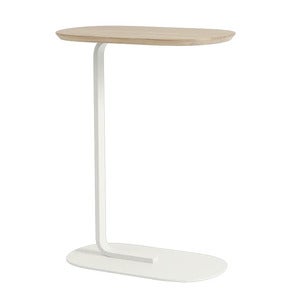 Relate sidobord 73,5 cm - Oak Laminate/Off-White