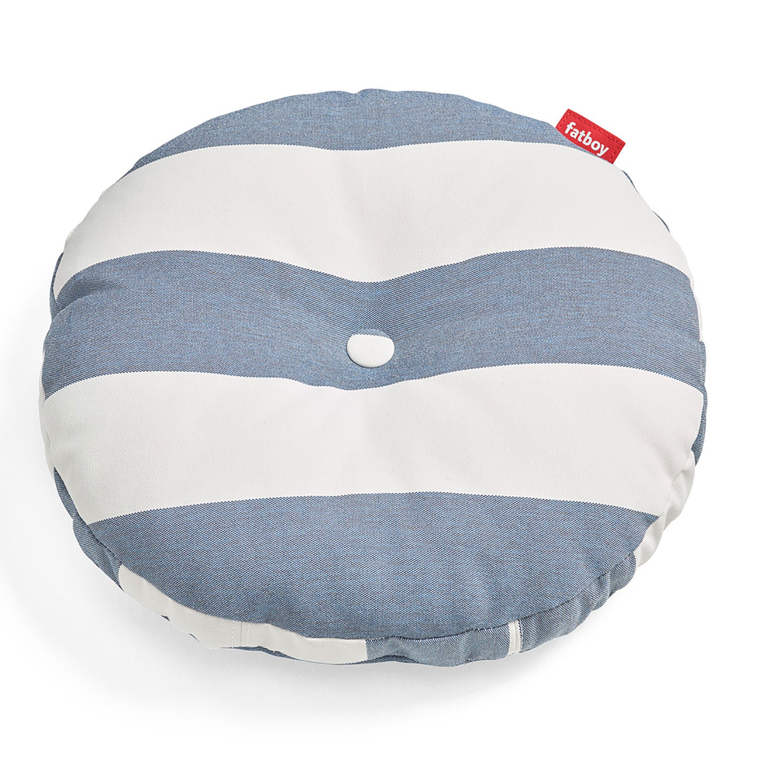 Circle sittdyna stripe ocean blue 