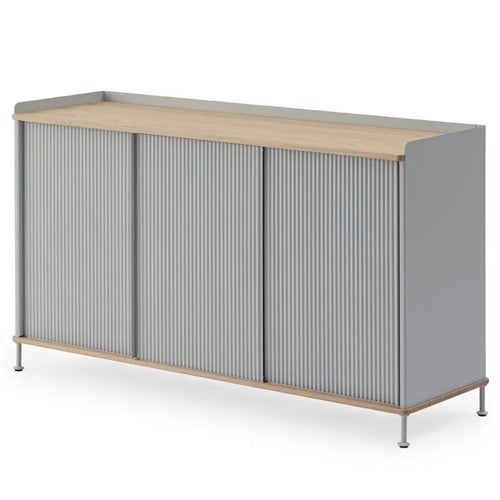 Enfold Sideboard 148 x 45 cm  - Oiled oak Grey