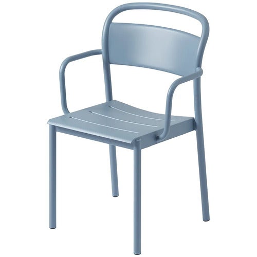 Linear Steel Karmstol - Pale Blue 