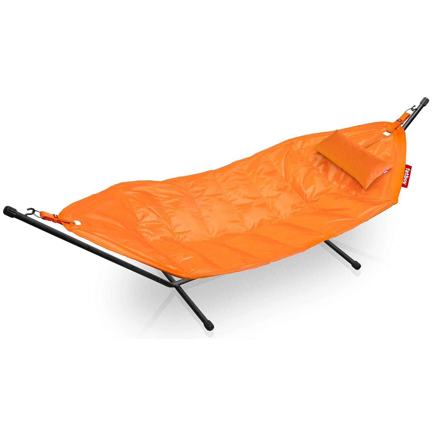 Headdemock hammock incl. rack & pillow orange