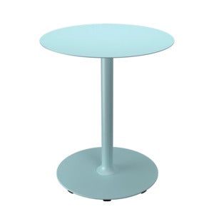 PICO Cafébord Ø64 cm, rund bas Ice blue