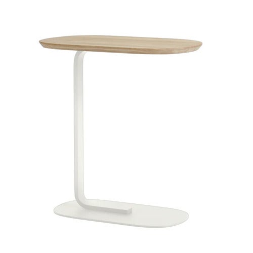 Relate sidobord 60,5cm - Solid Oak/Off-White