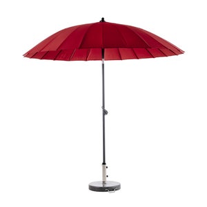 SHANGHAI  Ø270 cm Antracit/röd