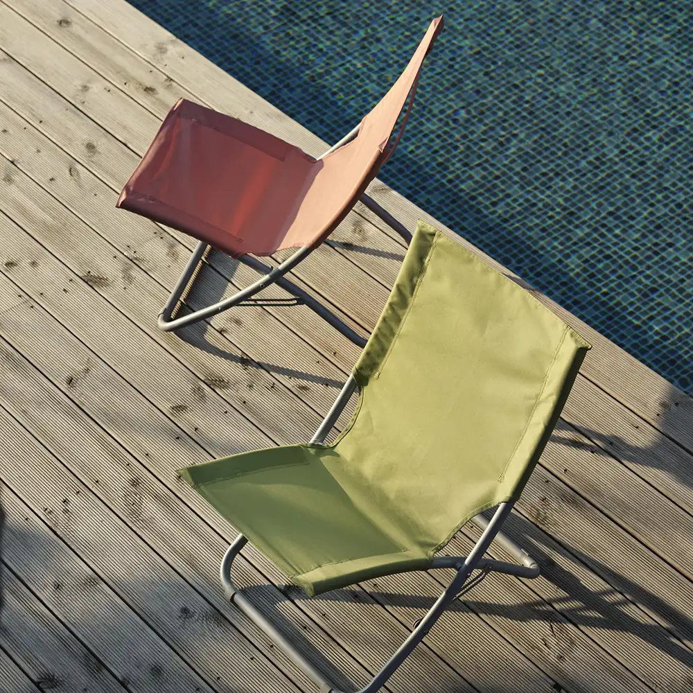 Melodi strandstol grön 