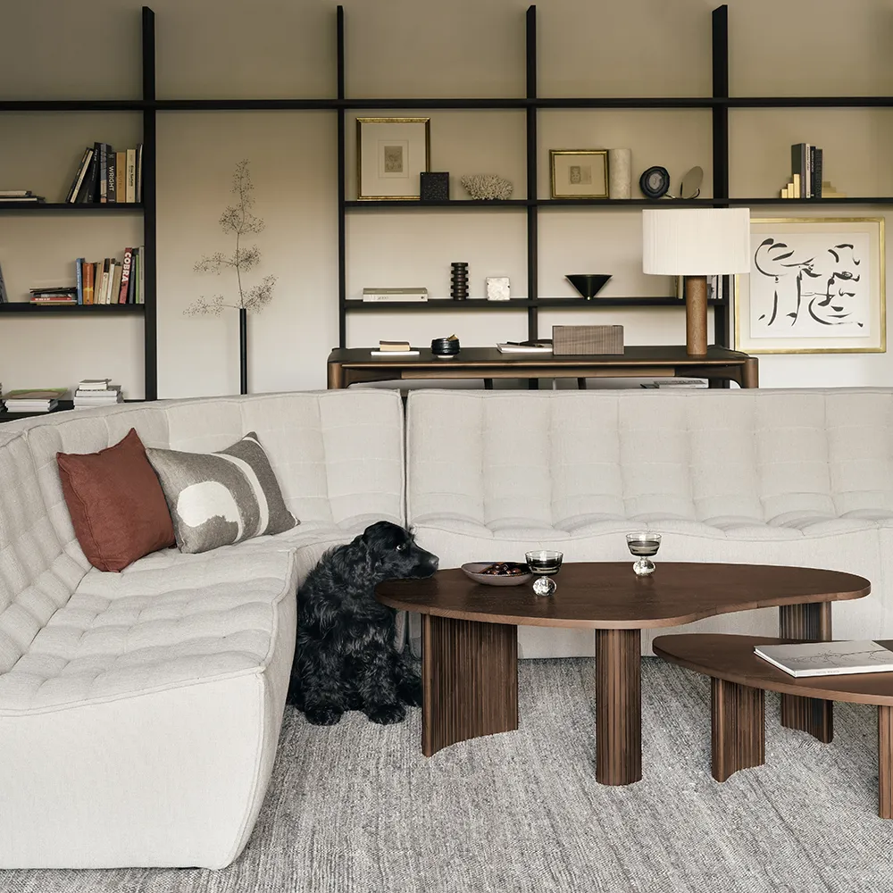 N701 2-sits soffa Ecru