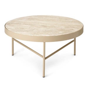 Travertine Soffbord - Cashmere