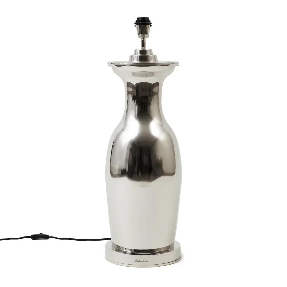 Bordslampa Roger Hotel H65 cm Silver