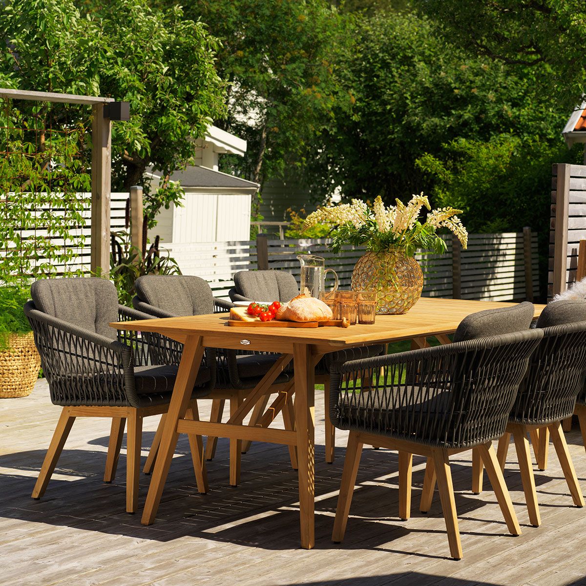 Kenton 3-sitssoffa grå/grå 