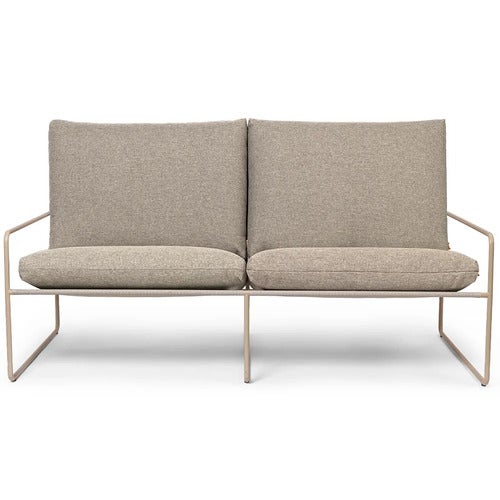 Desert 2-sits soffa Cashmere/Dark Sand