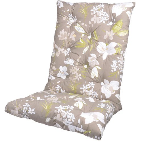 Högvik Hög flockdyna Beige Botanical 
