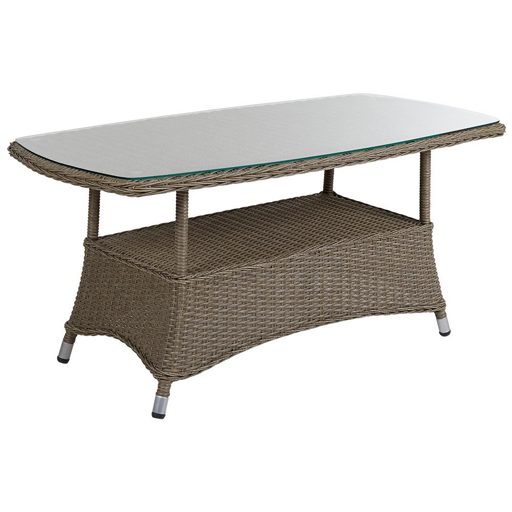 Soffbord Hornbrook 65X120 Cm Konstrotting Beige 